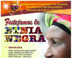 Actividades del evento cultural para festejar la Etnia Negra