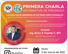 Primera charla informativa Departamento de Sistemas de Información, Control y Evaluación de Recursos Informáticos (SICERI)