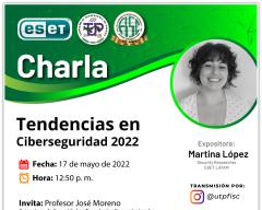  Charla Virtual: Tendencias en Ciberseguridad 2022