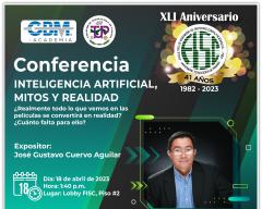 Conferencia Inteligencia artificial, mitos y realidad 