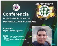Conferencia Buenas Prácticas de Desarrollo de Software