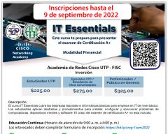 Curso IT Essentials (Modalidad Presencial)