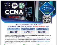 Cursos de Certificación Cisco CCNA para el Segundo Semestre de 2023