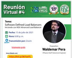 Reunión Virtual #4 "Software Defined Load Balancers, iniciando con NSX Advanced Load Balancer"