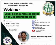 Webinar El Rol del Ingeniero de Datos en el Departamento de TI