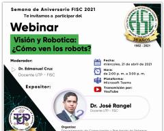 Webinar Visión y Robotica: ¿Cómo ven los robots?