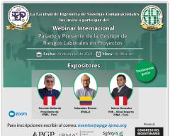 Webinar Internacional: Pasado y Presente de la Gestión de Riesgos Laborales en Proyectos